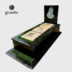 مدل سنگ مزار باغچه ای با طراحی شیک